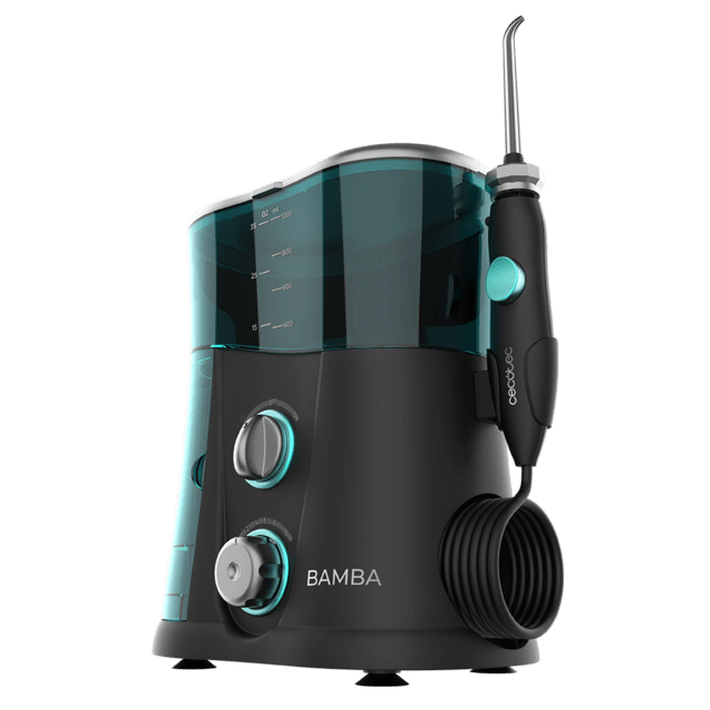 Cecotec - Irrigador Bucal Bamba ToothCare 1200 Jet Pro