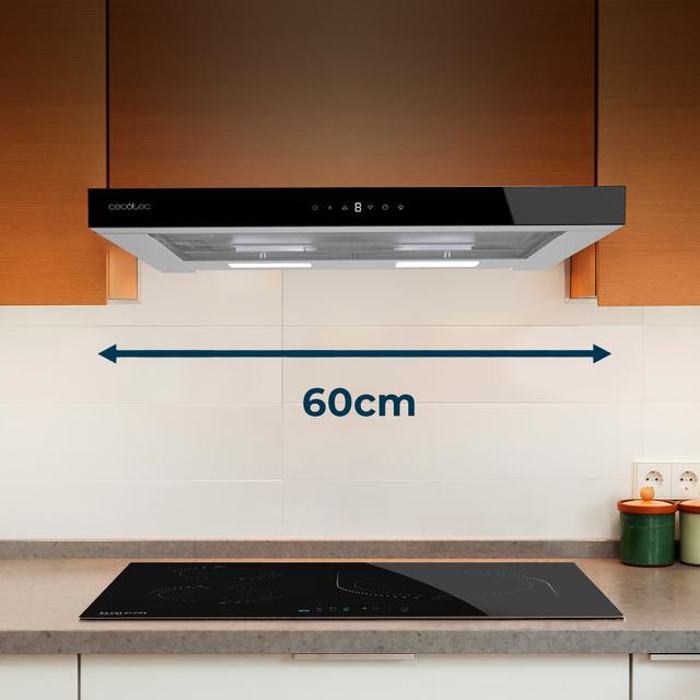 Cecotec - Bolero Flux TLT 605500 Glass Black A++