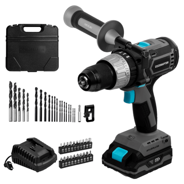 Cecotec - Taladro de Impacto CecoRaptor Perfect ImpactDrill 2020 Brushless Ultra