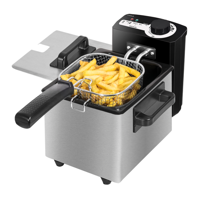 Cecotec - Freidora CleanFry 1,5L