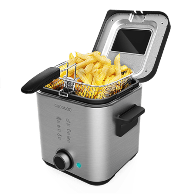 Cecotec - Freidora de Aceite CleanFry Advance 1500