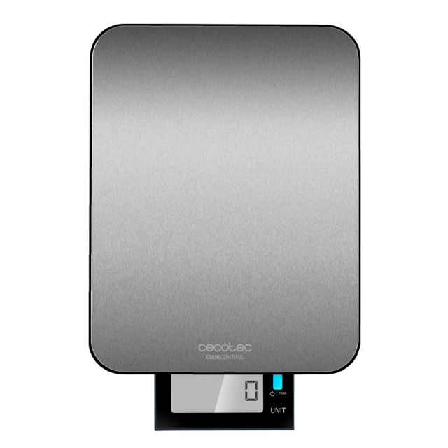 Cecotec - Báscula de Cocina Cook Control 9000 Waterproof
