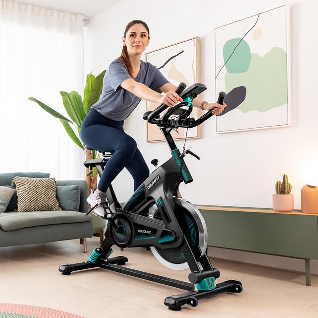 Cecotec - Bicicleta Indoor DrumFit Indoor 25000 Kosmos Pro