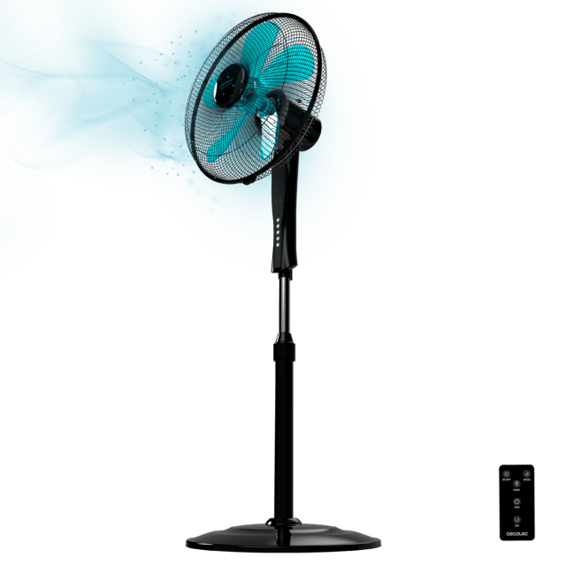 Cecotec - Ventilador de Pie EnergySilence 530 Power Connected Black