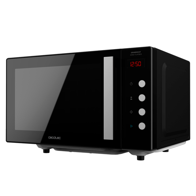 Cecotec - Microondas sin Plato GrandHeat 2000 Flatbed Black
