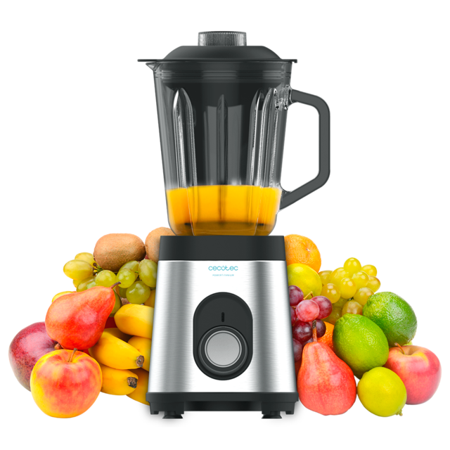 Cecotec - Batidora de Vaso Power Black Titanium 1800
