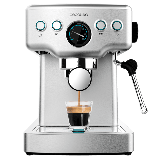 Cecotec - Cafetera Espresso Power Espresso 20 Barista Mini