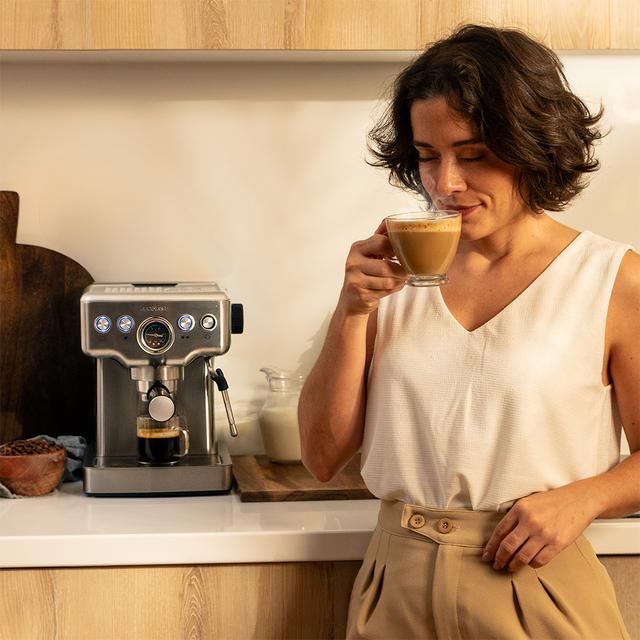 Cecotec - Cafetera Espresso Power Espresso 20 Barista Mini