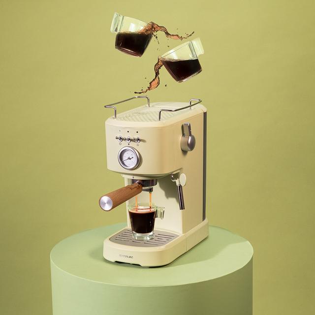 Cecotec - Power Espresso 20 Retro Green