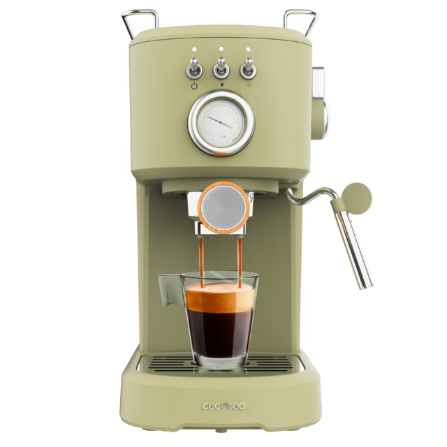 Cecotec - Power Espresso 20 Retro Green