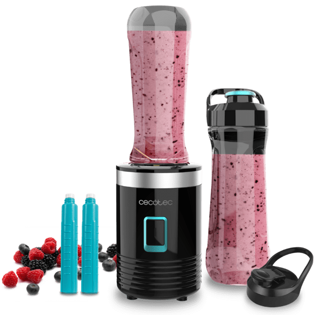 Cecotec - Batidora de Vaso Individual Power Titanium 300 EasyGo
