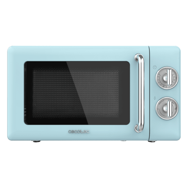 Cecotec - Microondas 20L ProClean 3010 Retro Blue
