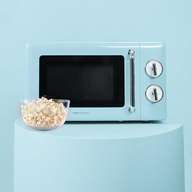 Cecotec - Microondas 20L ProClean 3010 Retro Blue
