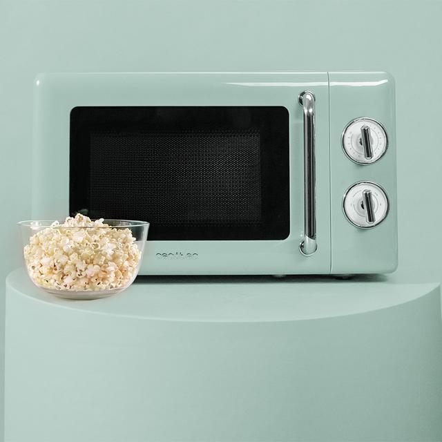 Cecotec - Microondas 20L ProClean 3010 Retro Green