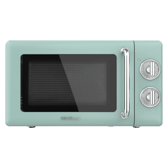 Cecotec - Microondas 20L ProClean 3010 Retro Green