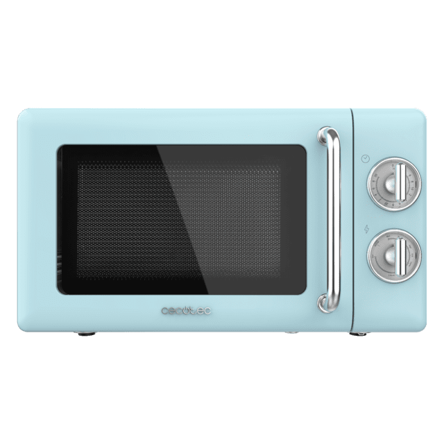 Cecotec - Microondas 20L con Grill ProClean 3110 Retro Blue