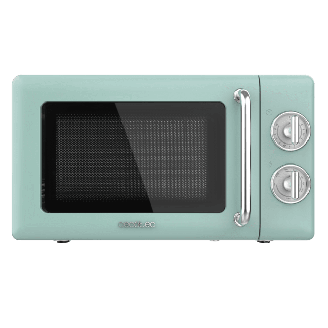 Cecotec - Microondas 20L con Grill ProClean 3110 Retro Green