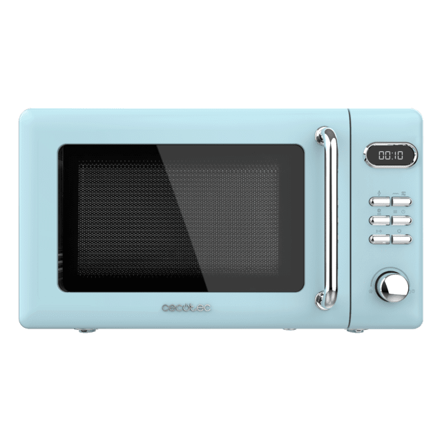 Cecotec - Microondas 20L con Grill ProClean 5110 Retro Blue