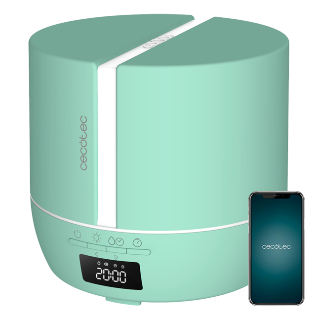 Cecotec - Difusor de Aroma PureAroma 550 Connected Sky