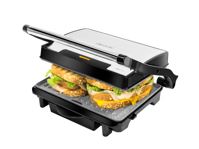 Cecotec - Parrilla Eléctrica Rock’nGrill 1500 Rapid