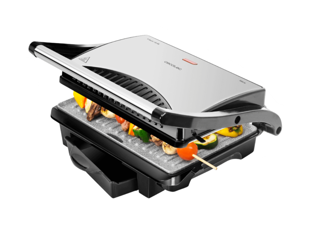 Cecotec - Parrilla Eléctrica Rock’nGrill 1000W