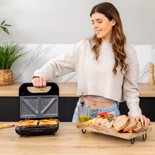 Cecotec - Sandwichera Rock’nToast Classic +