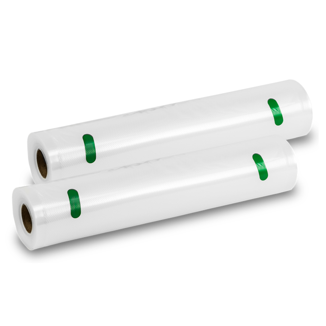 Cecotec - Pack de 2 Rollos para Envasadora 28x600
