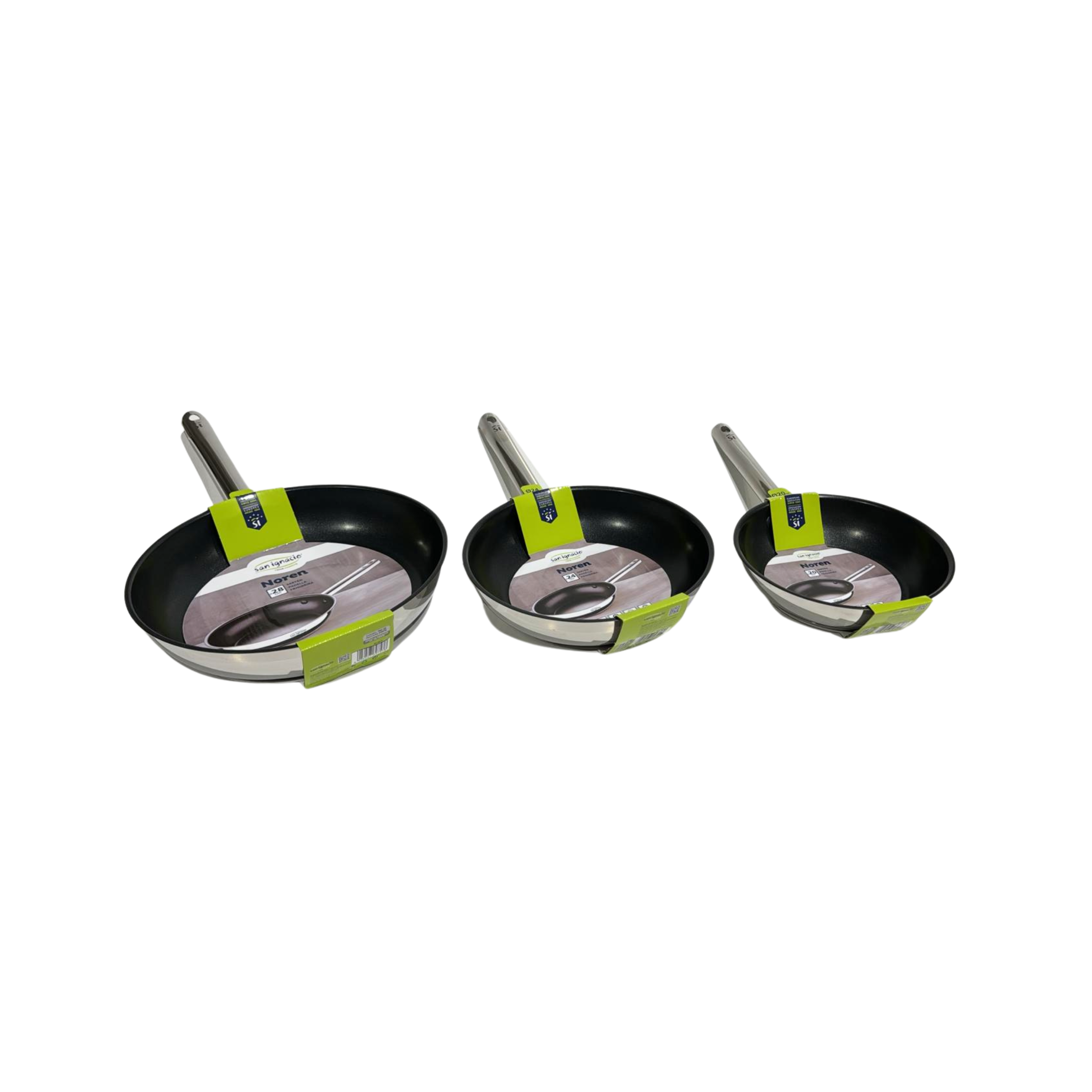 Pack 3 Sartenes KUKEN 26,28,30cm