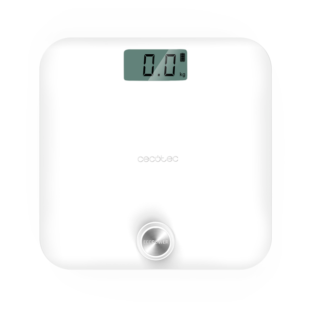 Cecotec - Báscula de Baño Surface Precision EcoPower 10000 Healthy White
