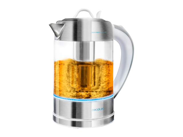 Cecotec - Hervidor de Agua ThermoSense 370 Clear