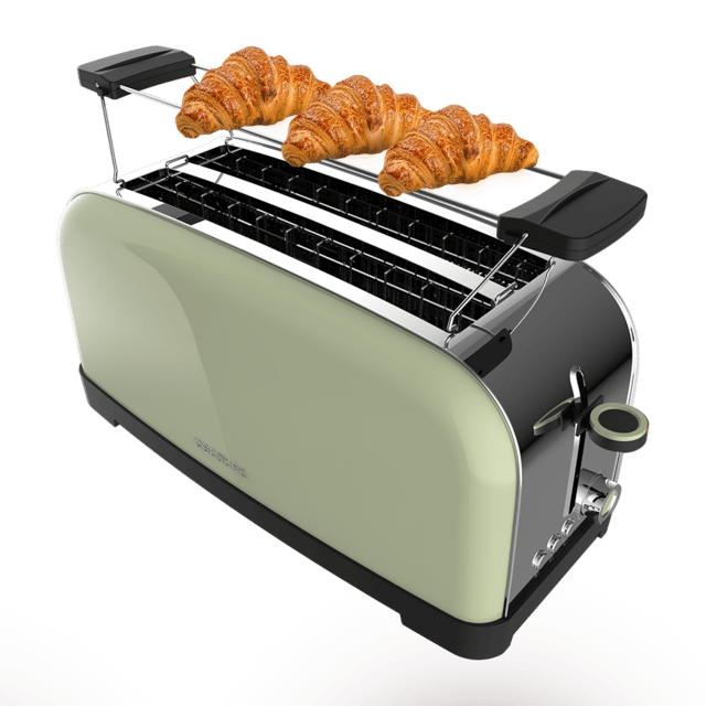 Cecotec - Tostador Vertical Toastin' Time 1500 Double Green