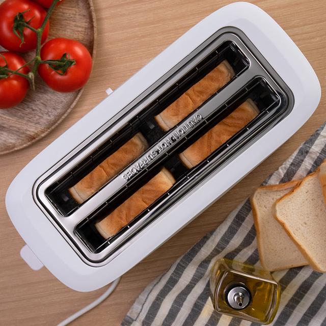 Cecotec - Tostador Vertical Toast&Taste 16000 Extra Double White