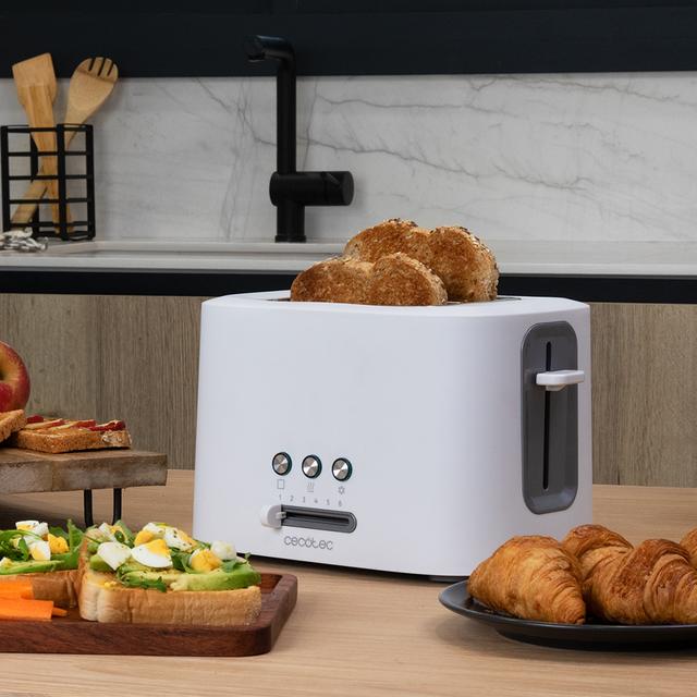 Cecotec - Tostador Vertical Toast&Taste 9000 Double White