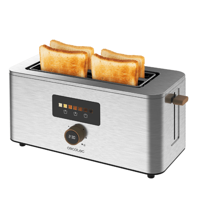 Cecotec - Tostador Vertical Touch & Toast Extra Double