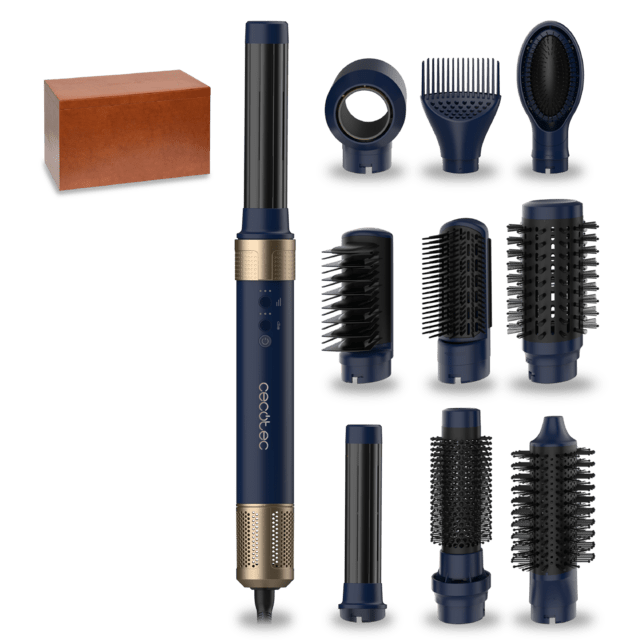 Cecotec - Bamba CeramicCare 10in1 AirGlam Blue