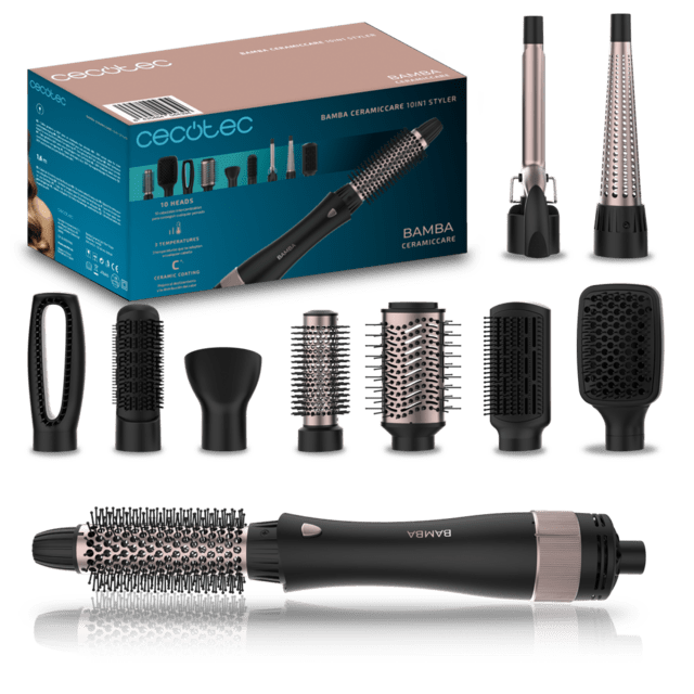 Cecotec - Bamba CeramicCare 10in1 Styler