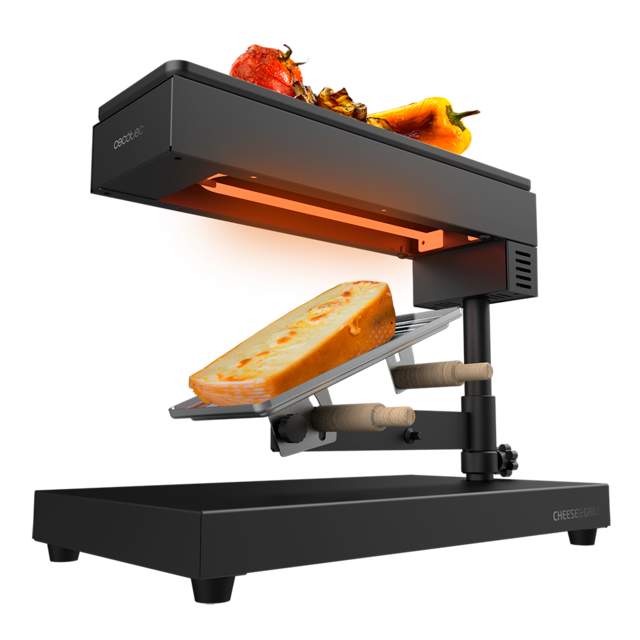 Cecotec - Raclette Cheese&Grill 6000 Black