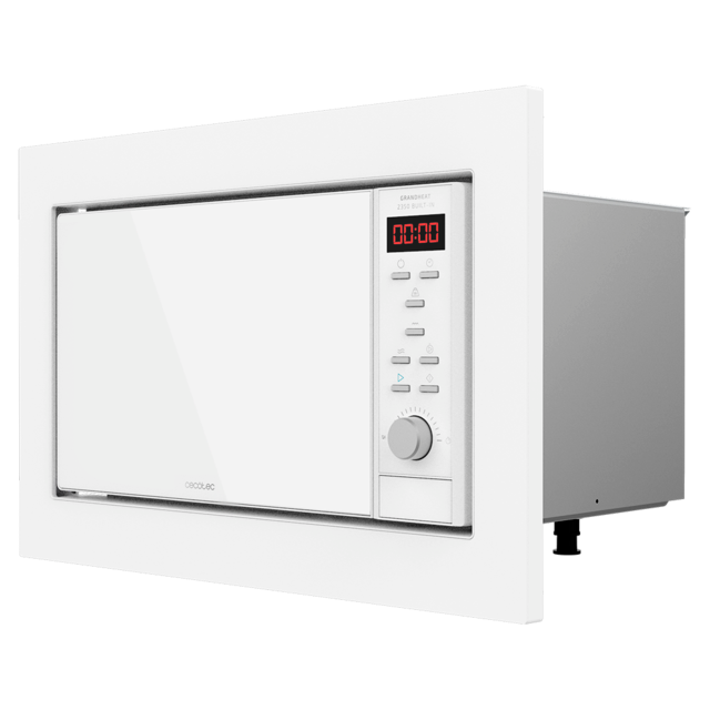 Cecotec - Microondas Encastrable GrandHeat 2350 Built-In White