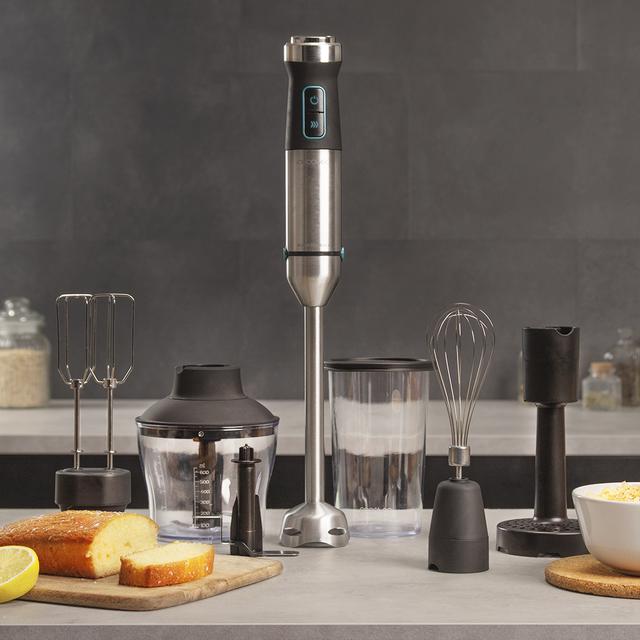 Cecotec - Batidoras de Mano Power TitanBlack 1500 XL Cream&Crush
