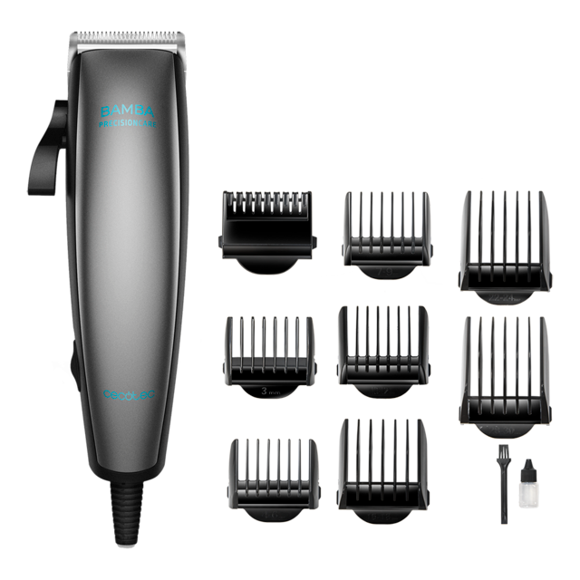 Cecotec - Cortapelos con Cable PrecisionCare Power Blade Titanium