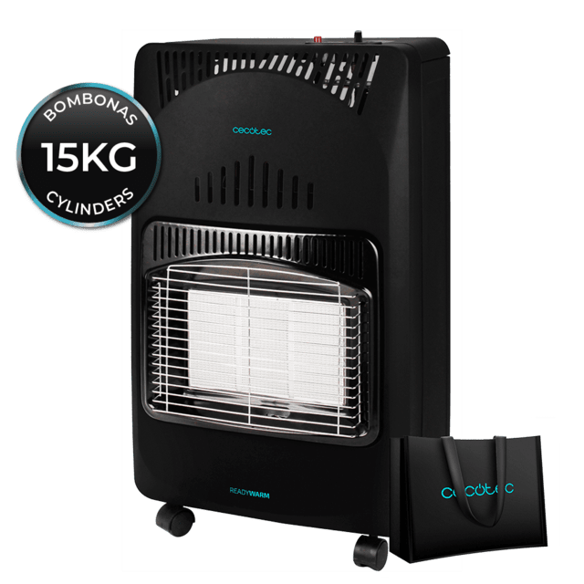Cecotec - Estufa de Gas Plegable Ready Warm 4000 Slim Fold