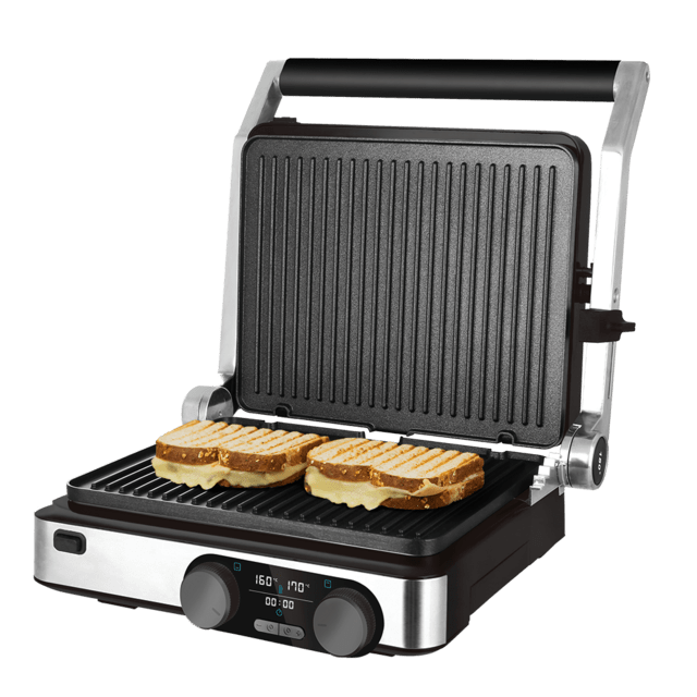 Cecotec - Parrilla Eléctrica RocknGrill Dual