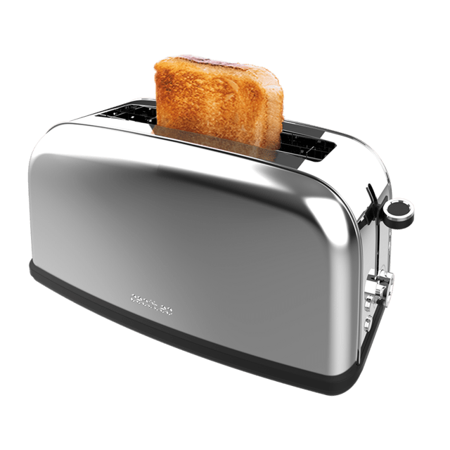 Cecotec - Tostador Vertical Toastin' Time 850 Inox Long Lite