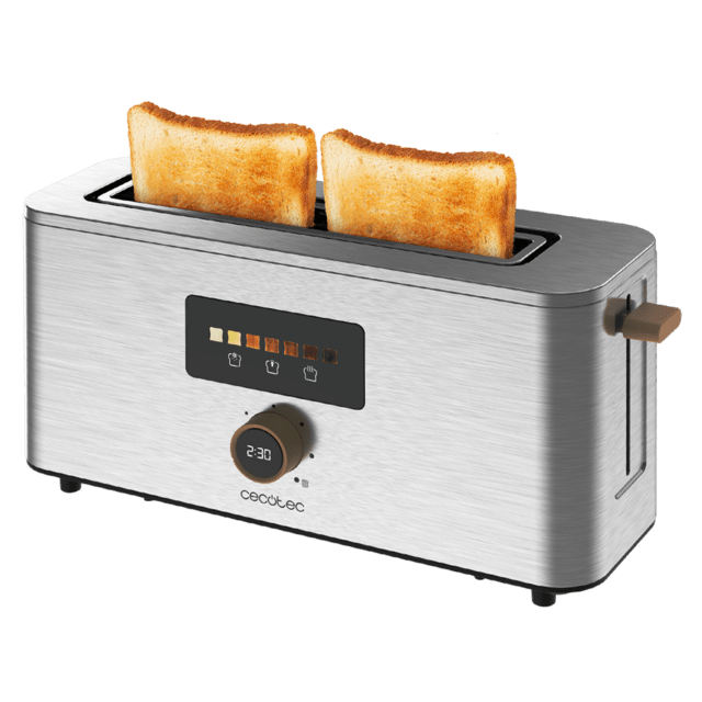 Cecotec - Tostador Vertical Touch & Toast Extra